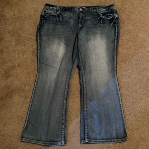 Cato classic denim boot cut jeans